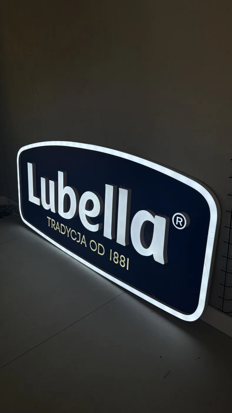 Litery 3D LED — realizacja Ledsy Local 14 z 47