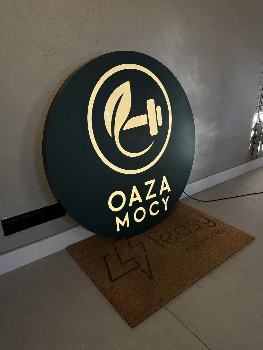 Litery 3D LED — realizacja Ledsy Local 29 z 47