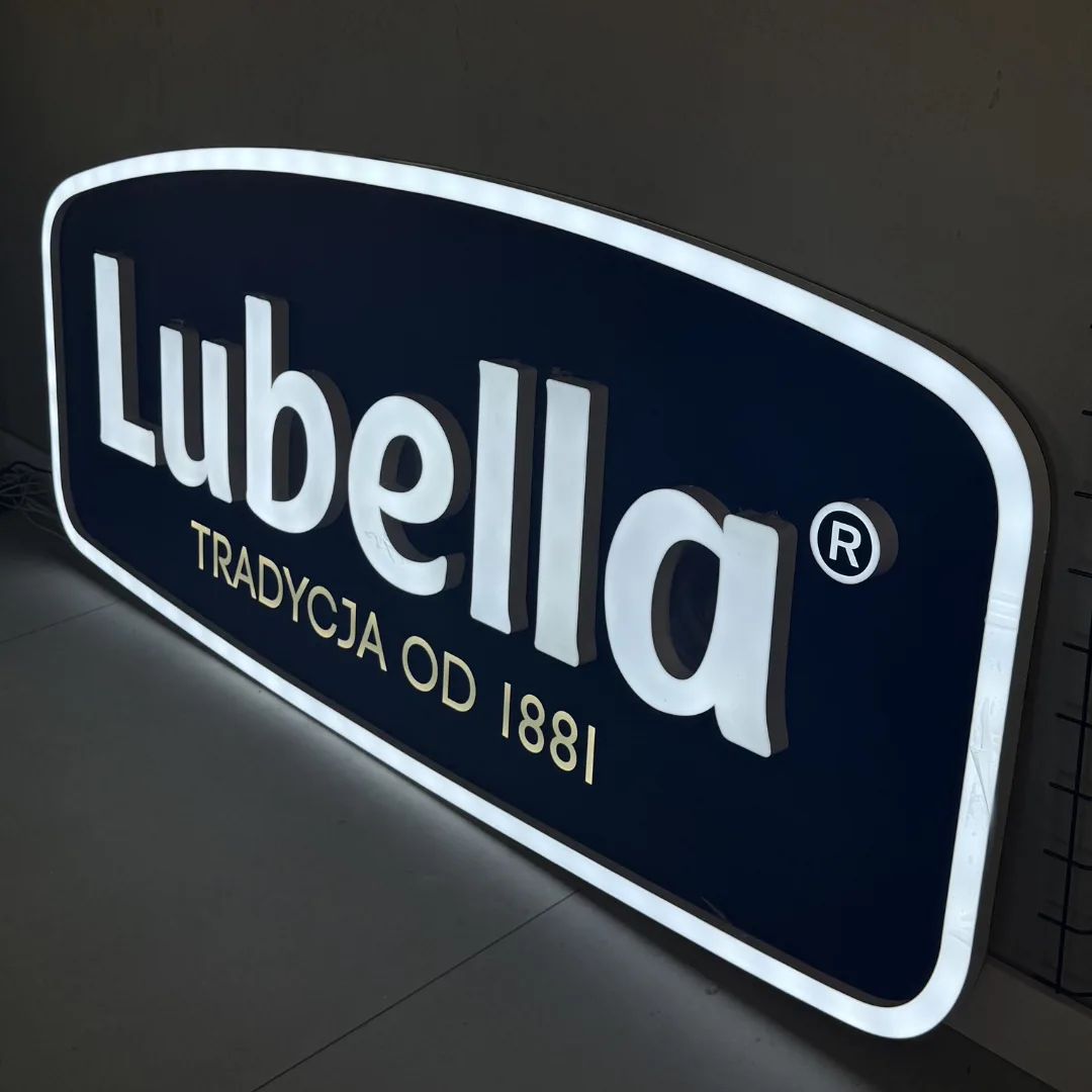 Kaseton reklamowy — Lubella
