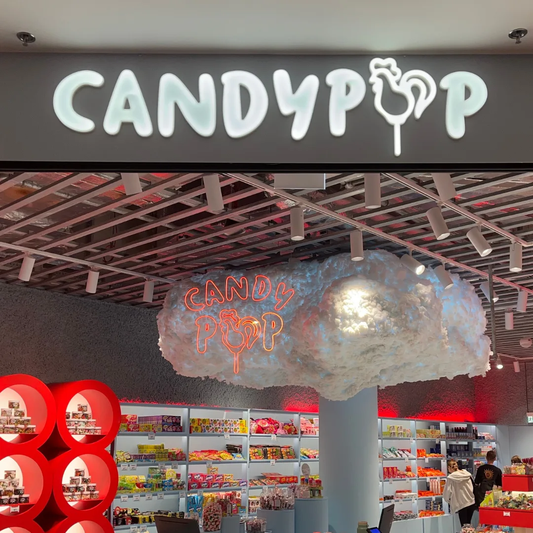 Oznakowanie lokalu dla CandyPop