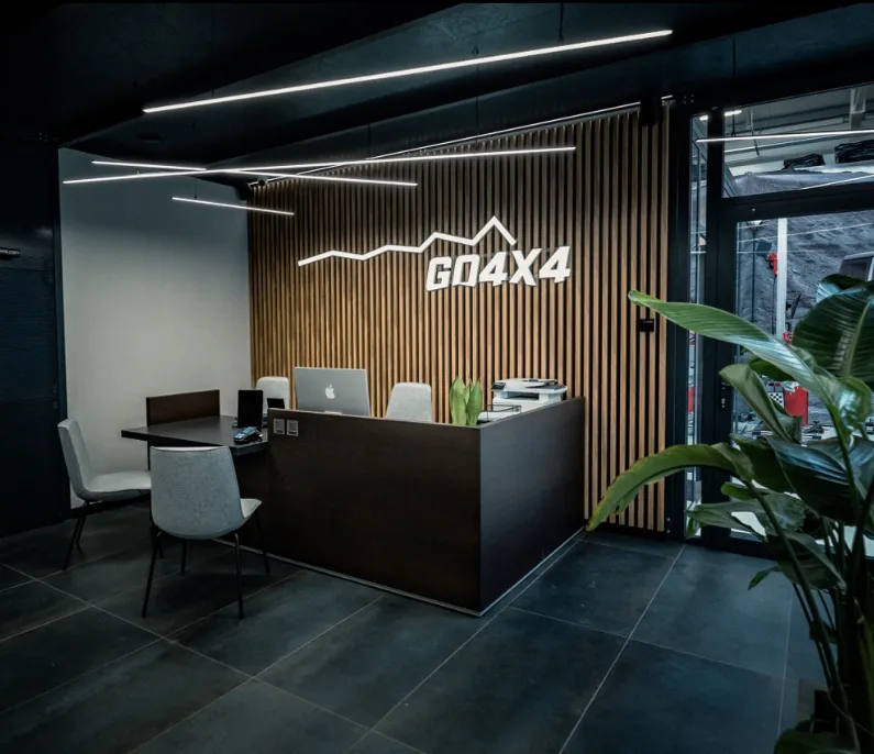 Szyld LED reklamowy — Szyld płaski LED